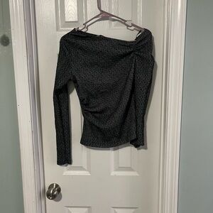 Elegant Black Off-Shoulder Top